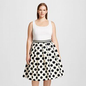 Talbots Polka Dot Skirt Size 12